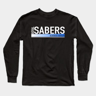 Royal Sabers - Athletic Design Long Sleeve T-Shirt